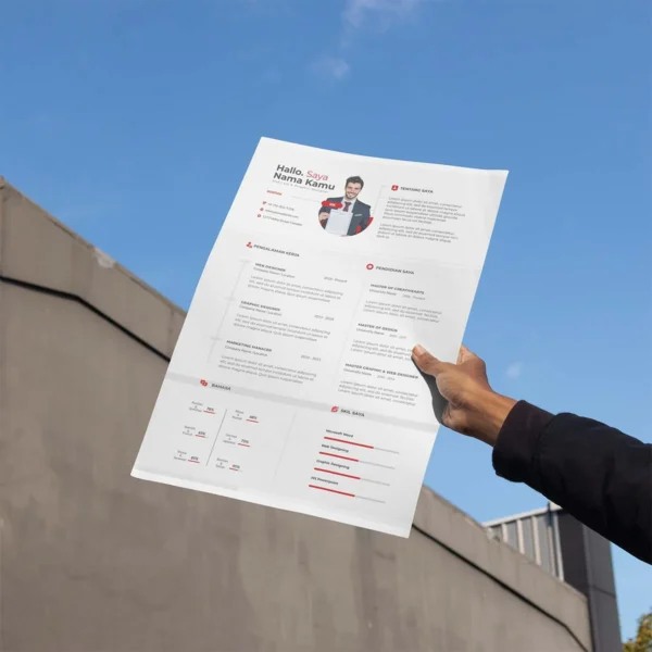 jasa pembuatan CV atau resume propesional