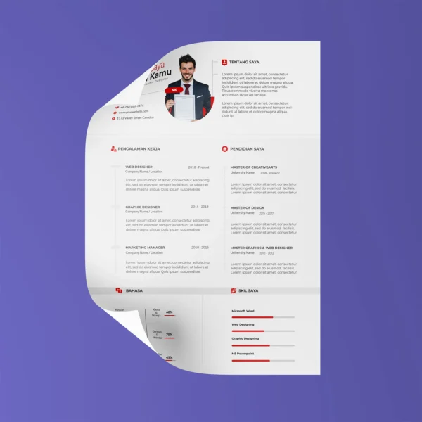 jasa pembuatan CV atau resume propesional