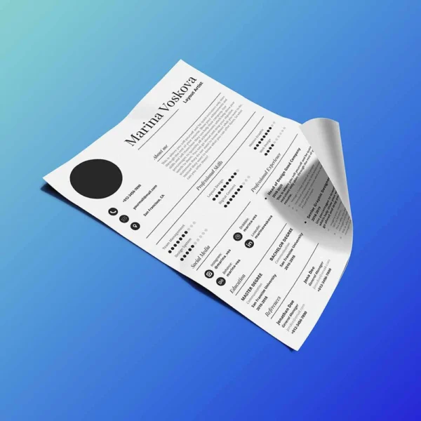 Template CV dan Resume Gratis
