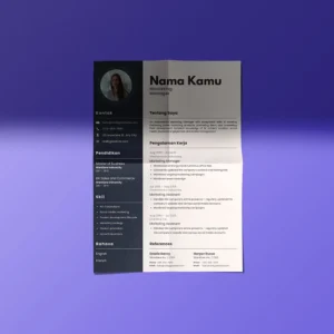 Template CV dan Resume + Canva Pro Satu bulan